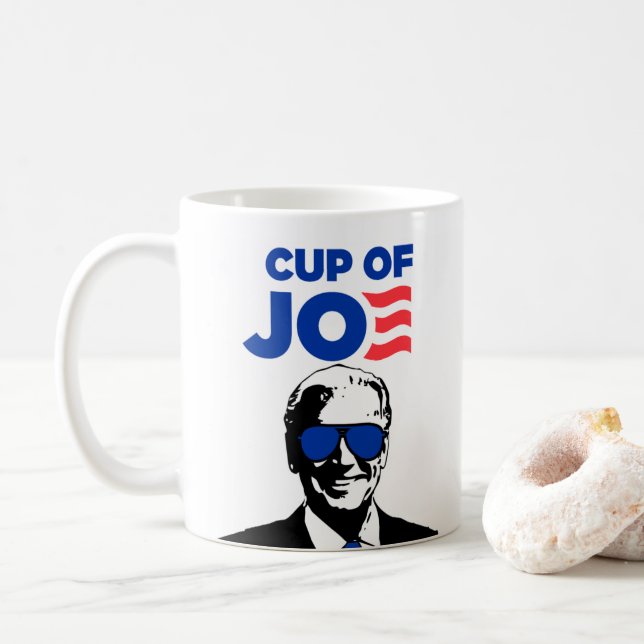 Cup of Joe Biden 2024 Tasse (Mit Donut)