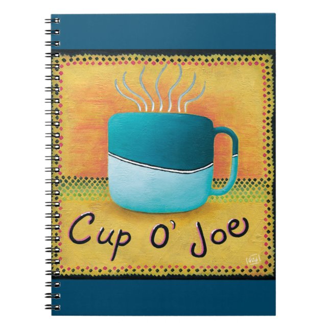 Cup of Joe Notebook Notizblock (Vorderseite)