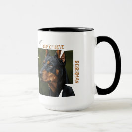 Cup of Love Dog Lover 15 oz Coffee Mug Gift Ideas Tasse