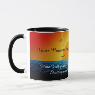 Cup Soul Sunset mit Personalisierung Tasse