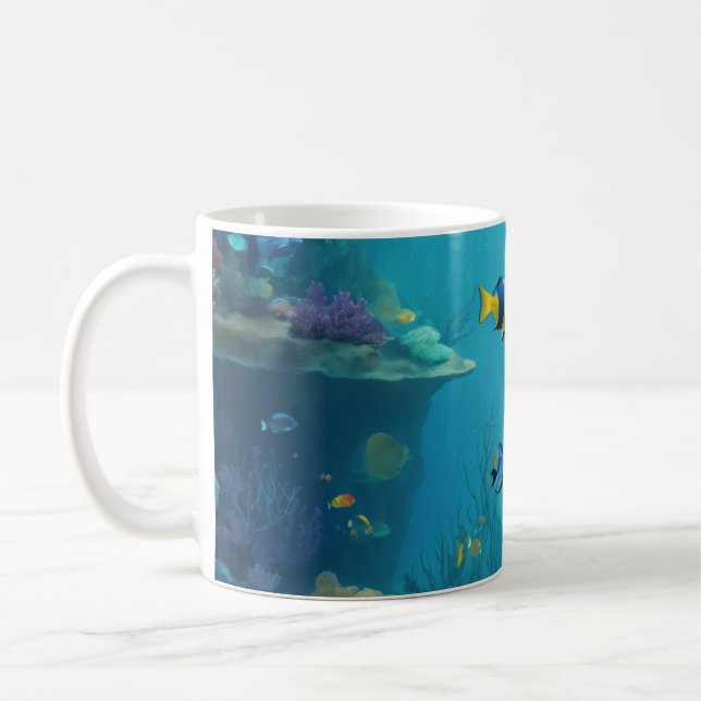 Cup-Tasse für Fischdesign Kaffeetasse (Links)