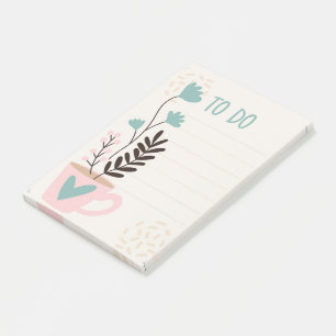 Cup und Herz Magnettrockenausfall Post-it Klebezettel