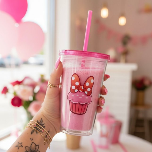 Cupcake-Acryltumbler Acryltrinkbecher (Von Creator hochgeladen)