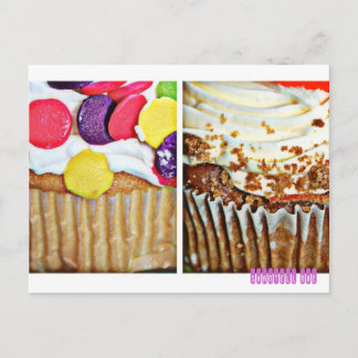 Cupcake Addict Postkarte