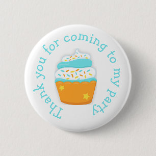 Cupcake and Sprinkles 'danke für das Kommen' Button