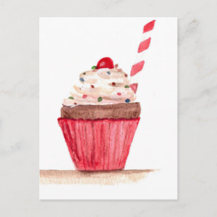 Cupcake Art Postkarte