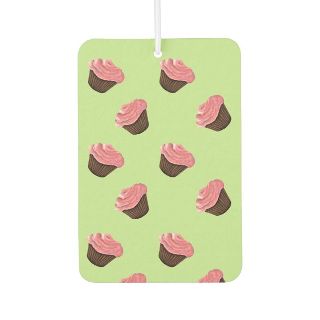 Cupcake Autolufterfrischer (Vorderseite)
