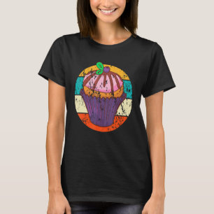 Cupcake Backbäckerei Kuchen Vintag Retro T-Shirt