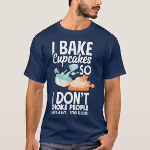 Cupcake Backbake Lover Funny Cupcake 1273 T-Shirt
