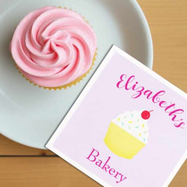 Cupcake-Backen-Geburtstag Serviette (Von Creator hochgeladen)