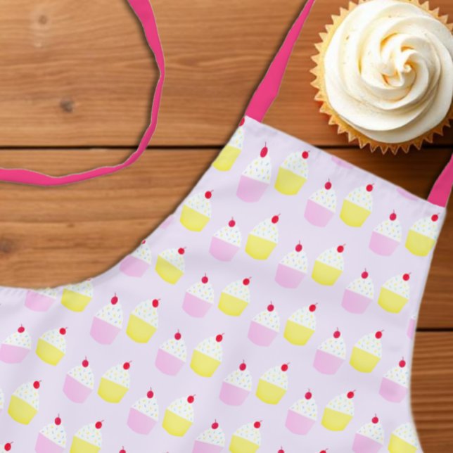 Cupcake-Backen-zum-Geburtstag Schürze (Von Creator hochgeladen)