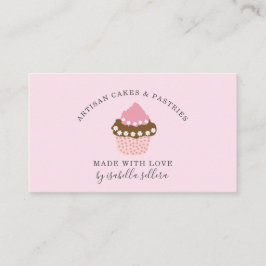 Cupcake Bäckerei Konditorei Koch Business Card Visitenkarte