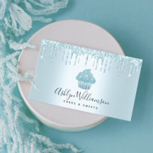 Cupcake Bäckerei Konditorei Koch Glitzer Tropfen T