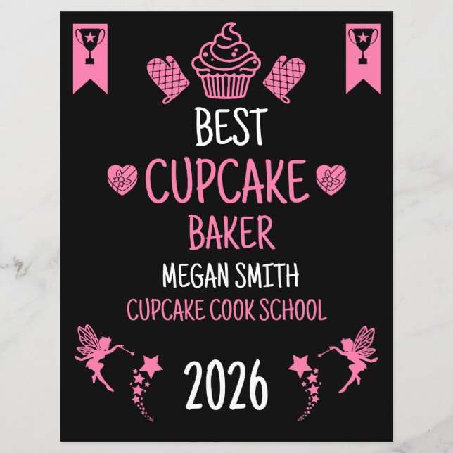 Cupcake Baker Award (Vorderseite)