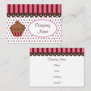Cupcake Bakery Business Cards Visitenkarte