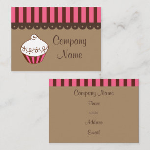 Cupcake Bakery Business Cards Visitenkarte