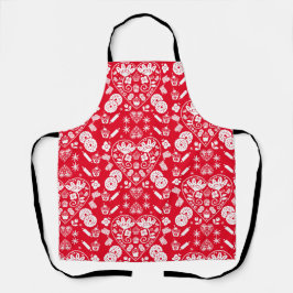 Cupcake Baking Folk Schürze