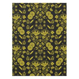 Cupcake Baking Folk Tischdecke