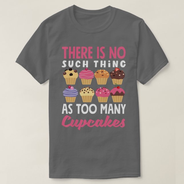 Cupcake Bastelkuchen Cupcake T-Shirt (Design vorne)
