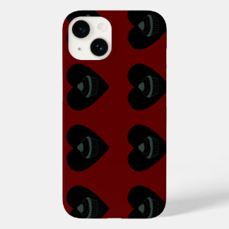 Cupcake blutrot schwarz Case-Mate iPhone 14 hülle
