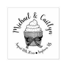 Cupcake Brautparty Wedding Party Gummistempel