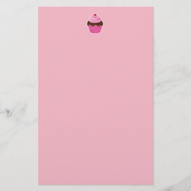 Cupcake Briefpapier (Vorderseite)