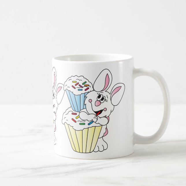 Cupcake Bunny Ost Tasse (Rechts)