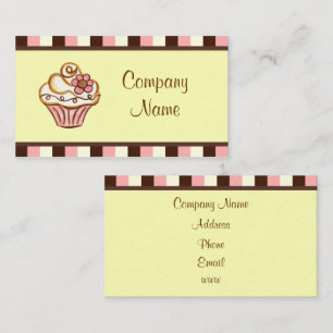 Cupcake Business Card Visitenkarte