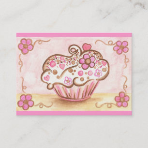 Cupcake Business Card Visitenkarte