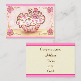 Cupcake Business Card Visitenkarte