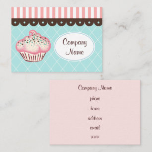 Cupcake Business Card Visitenkarte