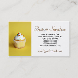 Cupcake Business Cards Visitenkarte