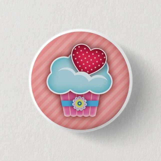 Cupcake Button (Vorderseite)