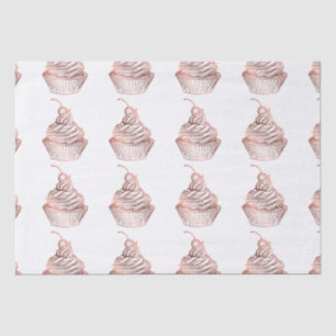 Cupcake Cakes & Süßigkeiten Zuhause Bäckerei Rusti Seidenpapier