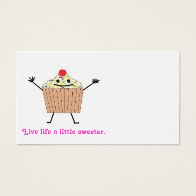 Cupcake Card (Vorderseite)