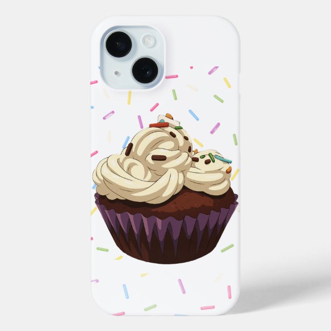 Cupcake Case-Mate iPhone Hülle (Rückseite)
