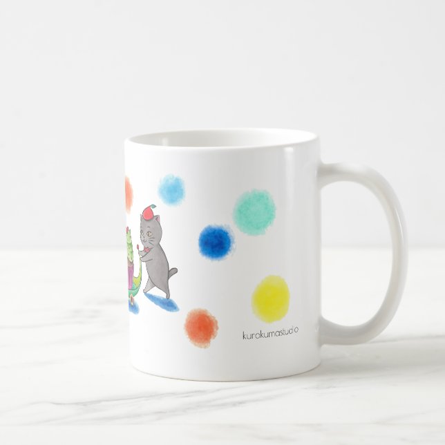 Cupcake Cases Haben Sie Ihren Lieblingsdrink Cup Kaffeetasse (Rechts)