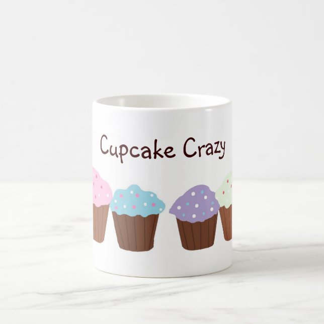 Cupcake Crazy Kaffeetasse (Mittel)