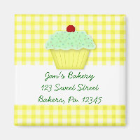 Cupcake Custom Magnet