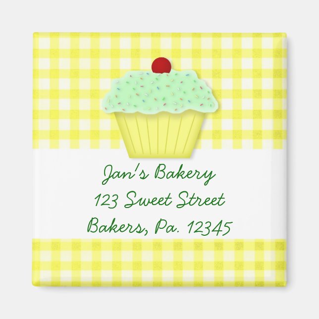 Cupcake Custom Magnet (Vorne)