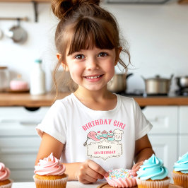 Cupcake Decoration Party Niedlich Backen Geburtsta T-Shirt