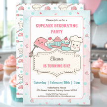 Cupcake Decoration Party Niedlich Backen Girl Gebu