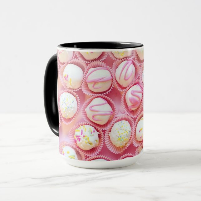 Cupcake Delays Tasse (Vorderseite Links)