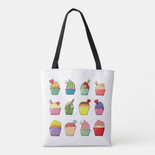 Cupcake Design Tasche, Schulterschluss Tasche