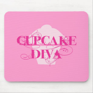 Cupcake Diva Mousepad