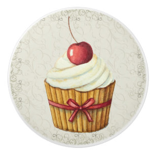 Cupcake Drawer Knob Keramikknauf