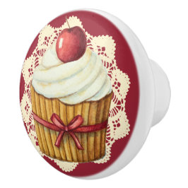 Cupcake Drawer Knob Keramikknauf