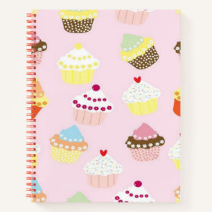 Cupcake Dream Spiral Notebook Notizbuch