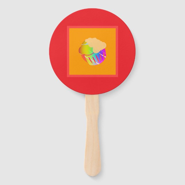 Cupcake  fächer (Vorderseite)