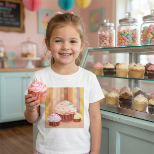 Cupcake Fantasy Colorful Sweet Leckereien T-Shirt